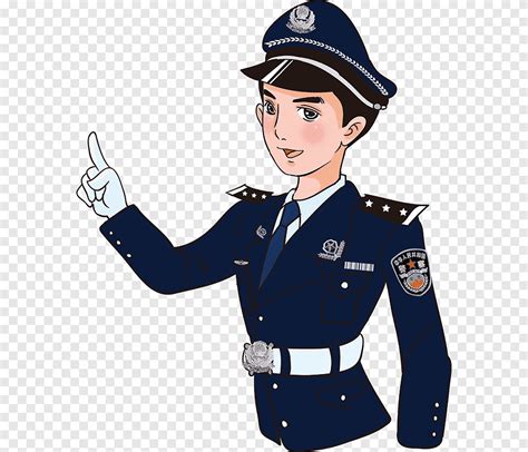 Police officer Cartoon Illustration, Police uncle, people, cartoon ...