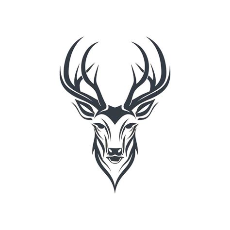 Deer Logo Illustration Vector Design Template 25885835 Vector Art at ...