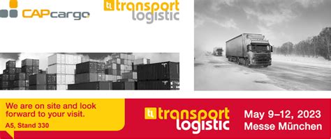 Besuchen Sie uns an der transport logistic Messe in München