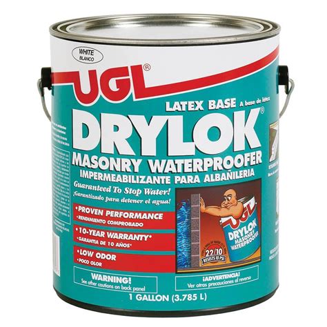 DRYLOK 1 Gal. White Masonry Waterproofer-27513 - The Home Depot