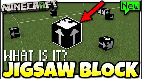 Minecraft - JIGSAW BLOCK - What is it? [ Explained ] MCPE / Xbox ...