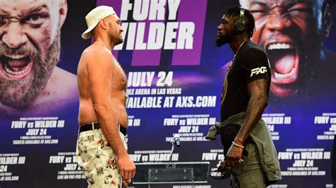 Tyson Fury vs. Deontay Wilder 3 press conference features odd silence ...