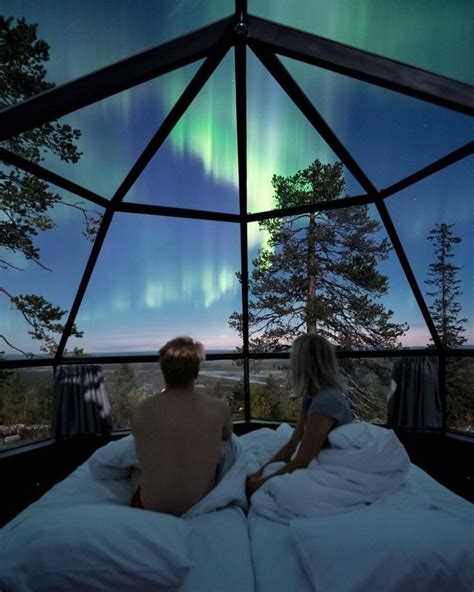 Glass Igloos Hotel - #glass #Hotel #Igloos #northernlights | Romantic ...