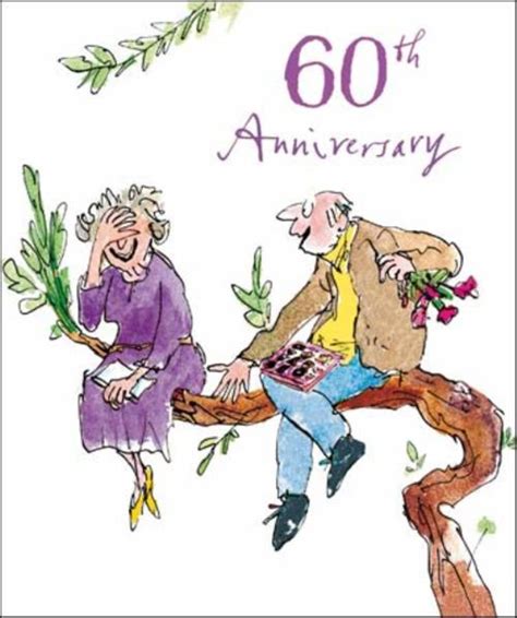 Quentin Blake 60th Anniversary Greeting Card | Cards