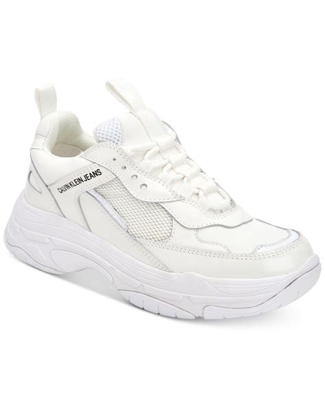 Sale > calvin klein shoes white > in stock