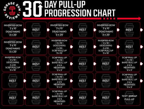 The Ultimate 30-Day Pull-up Progression (2024) | Garage Gym Reviews