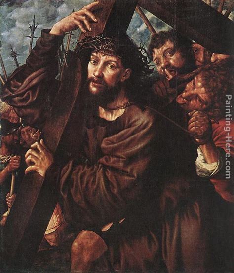 Jan Sanders van Hemessen Christ Carrying the Cross painting | framed ...