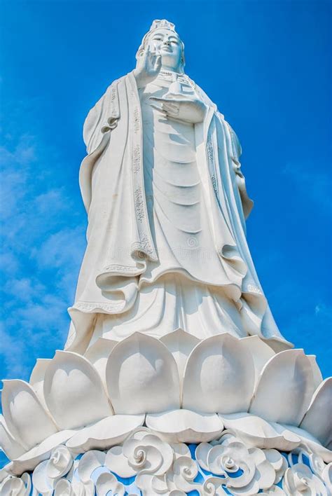 Quan The Am Statue, Da Nang, Vietnam Stock Photo - Image of famous ...