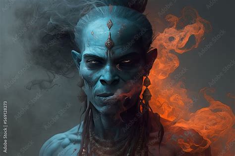 A jinn with smoke for a body and eyes that glow like coals, who can ...