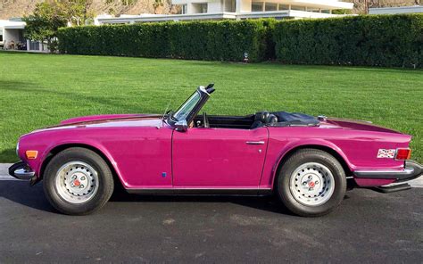 Rare Magenta Survivor: 1974 Triumph TR6 | Barn Finds