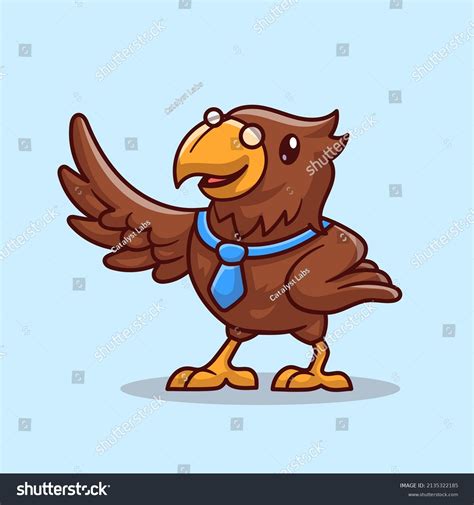 Falcon Cartoon Character