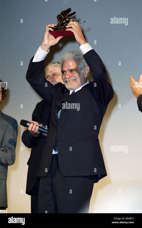 OMAR SHARIF OMAR SHARIF GOLDEN LION AWARD 60TH VENICE FILM FESTIVAL ...