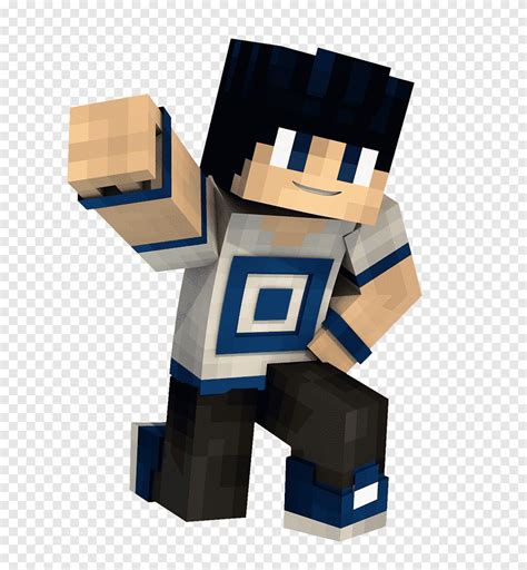 Descarga gratis | Personaje de Minecraft pelo azul, personaje de ...