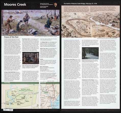 Moores Creek National Battlefield, North Carolina : official map and ...