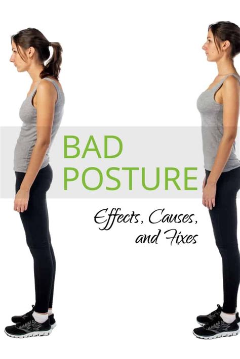 The effects of bad posture. What are the causes of poor posture? # ...