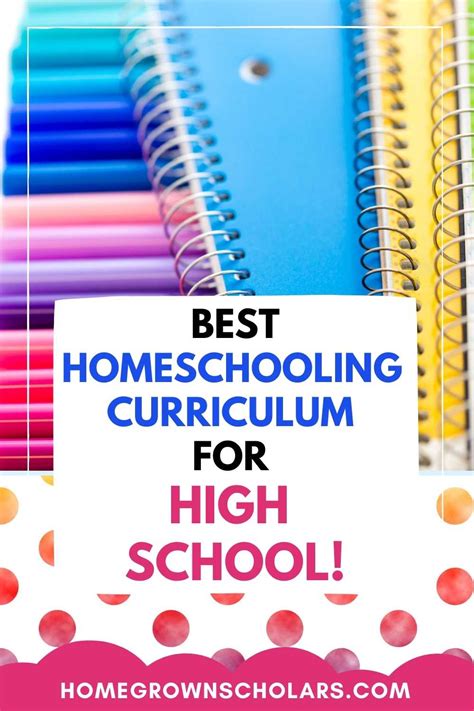 Best Homeschooling Curriculum for High School - Homegrown Scholars