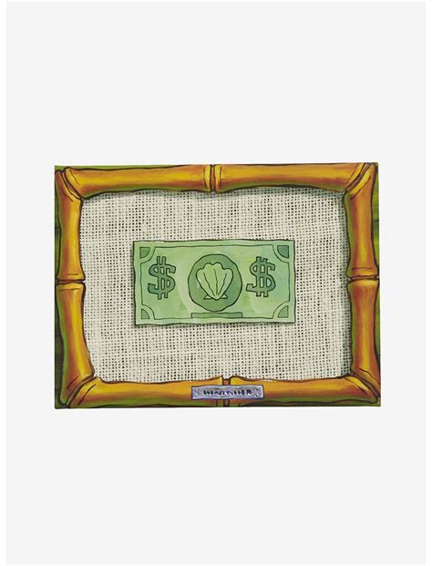 SpongeBob SquarePants Dollar Frame Canvas Wall Art | Hot Topic