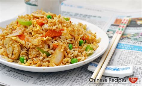 Vegetable Fried Rice - Chinese Recipes For All