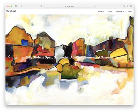 20 Best Artist Portfolio Websites (Examples) 2024 - Colorlib