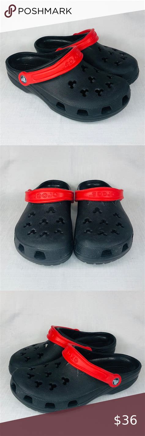 Mickey Mouse Crocs 6/7 Women's 4/5 Men's or youth | Men, Crocs, Women