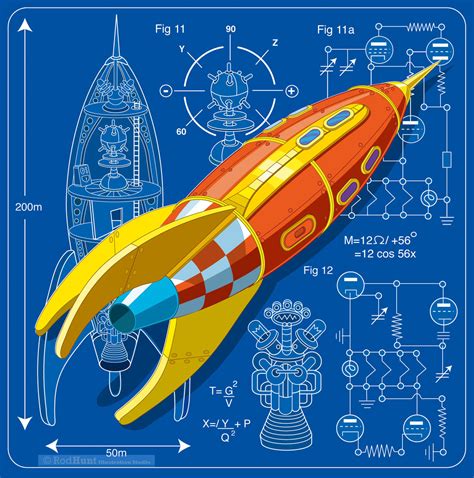 Rod Hunt Detailed Isometric Illustrations & Illustrated Maps - Retro ...