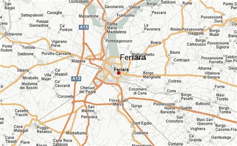 Zoffoli Metallica Ferrara Italy Map