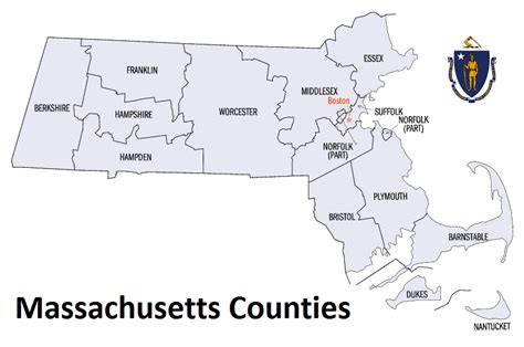 Massachusetts Counties. List Alphabetically (and by Population ...