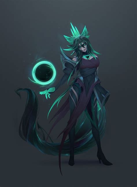 ArtStation - Ruined Ahri - League Fan Art, Anastasia Mardumova | Ahri ...