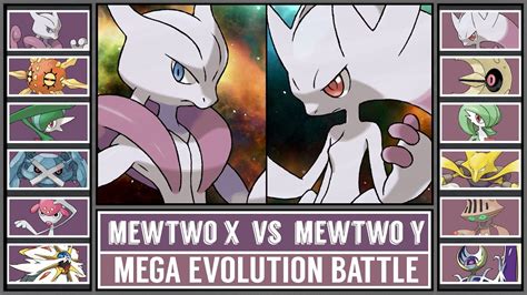 MEGA MEWTWO X vs MEGA MEWTWO Y | Mega Evolution Pokémon Battle - YouTube