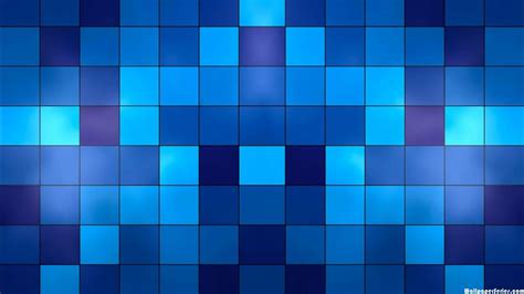 HD Blue Square Pattern Wallpaper | Download Free - 139322