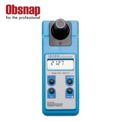 Hanna Instruments HI93703 Portable Turbidity Meter ISO Compliant ...