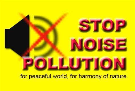 POSTERS FOR NOISE POLLUTION