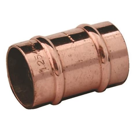 Solder Ring Straight Coupling Copper - Colglo