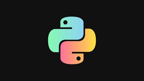 Python Logo 4k - Computer Wallpaper