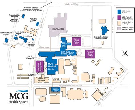 Augusta University Campus Map