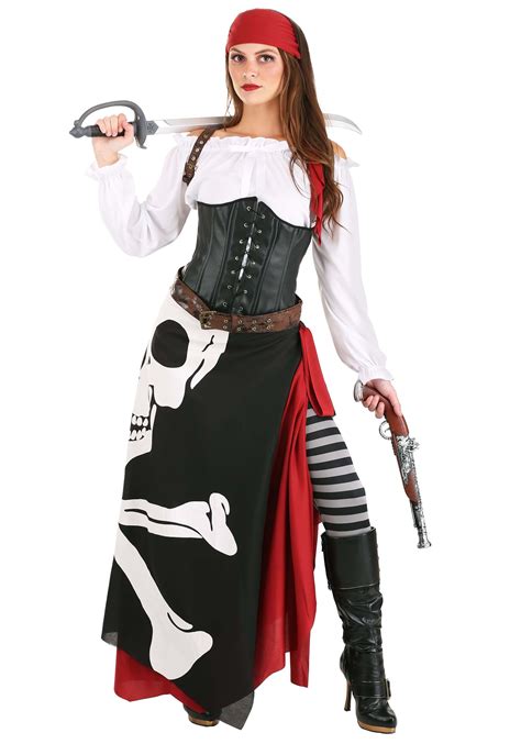 Women's Pirate Flag Gypsy Costume