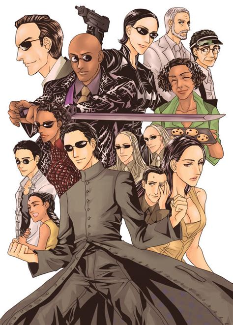 The Matrix characters by juliuspetri on DeviantArt