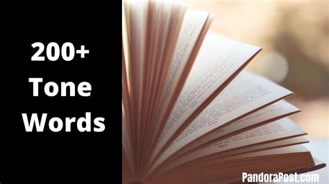 200 Tone Words (With Examples): A Huge List to Describe Author's Tones ...