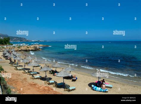 Stalis Beach, Crete, Greece Stock Photo - Alamy