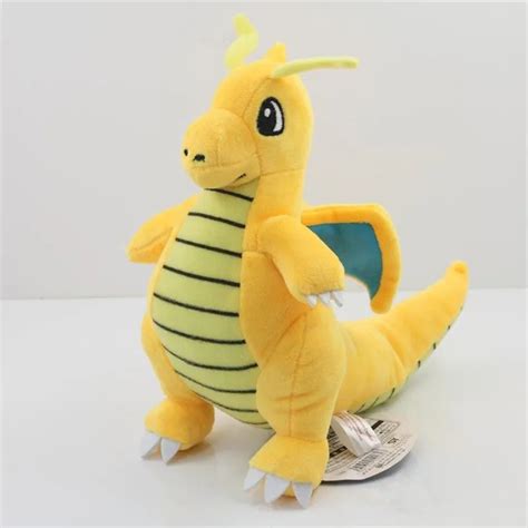 9'' Big Size Stand Dragonite Plush Toy Animal Soft Stuffed Dolls-in ...