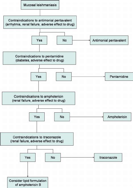 Flow of treatment of patients with mucosal leishmaniasis in a Brazilian ...