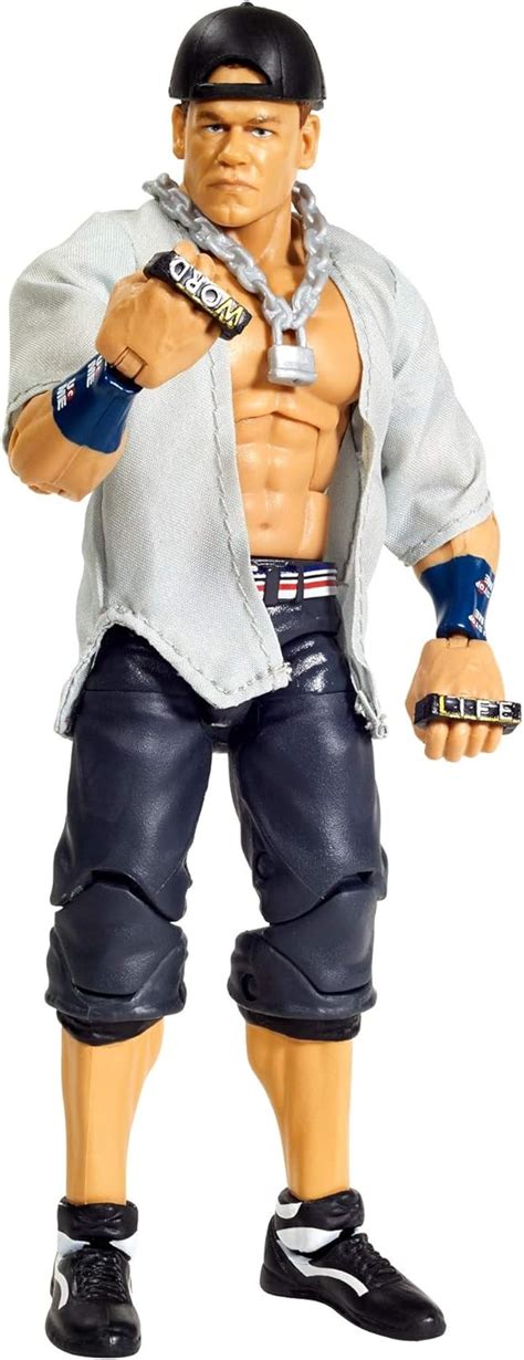 Action Figures WWE Elite Collection John Cena Action Figure Mattel ...