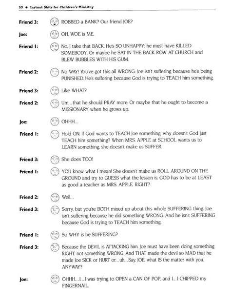 Short Skit Scripts For Students