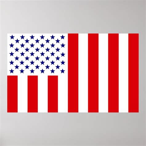 United States Civilian Flag of Peace Poster | Zazzle.com