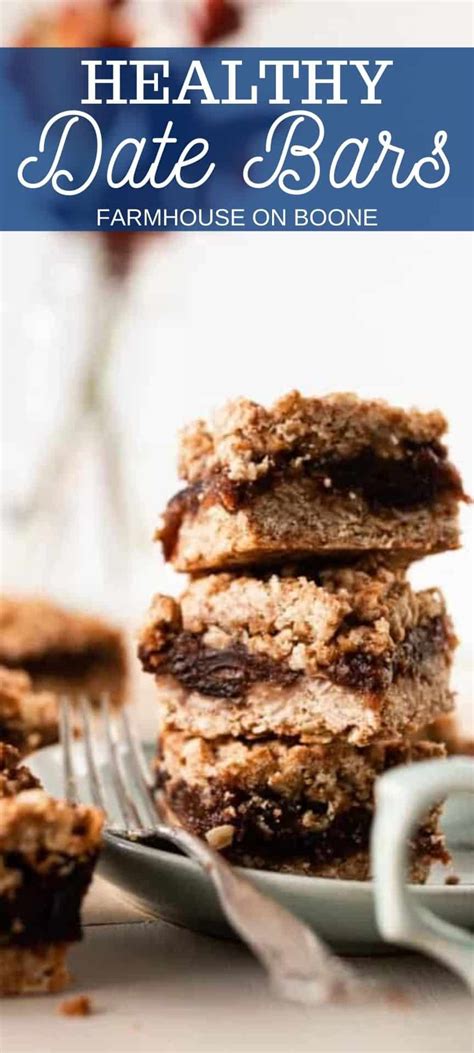 Healthy Date Squares Recipes - Farmhouse on Boone