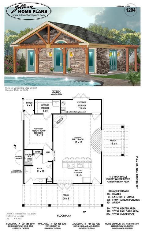 House Plans With Pools - House Decor Concept Ideas