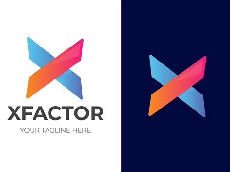 X Factor Logo by Glowing Graphics on Dribbble