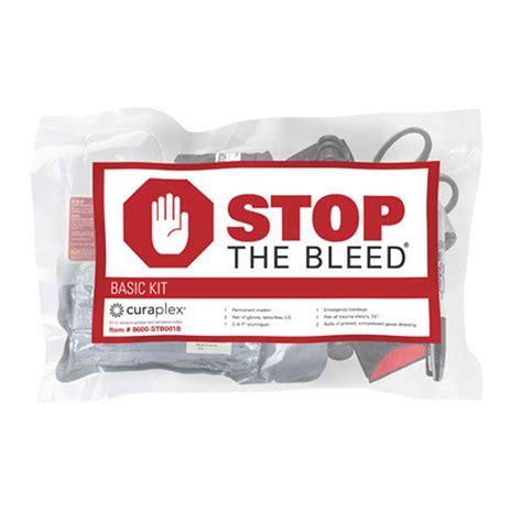 Curaplex Basic Stop the Bleed Kit-8600-STB001B