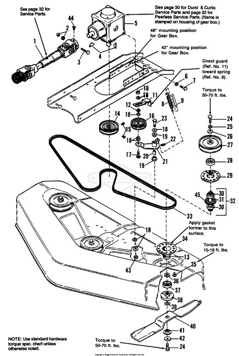 Simplicity 48 Mower Deck Diagram | Images and Photos finder