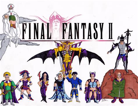 Final Fantasy 2 Characters poster by NinjaDude719 on DeviantArt